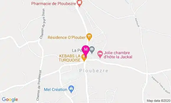 Localisation Dr Olivier Caoulan
