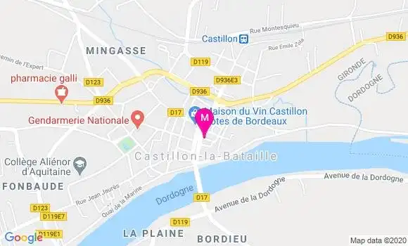 Localisation Dr Catherine Ponty Ferran