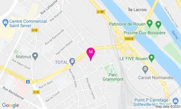 Localisation Dr Denis Hubault