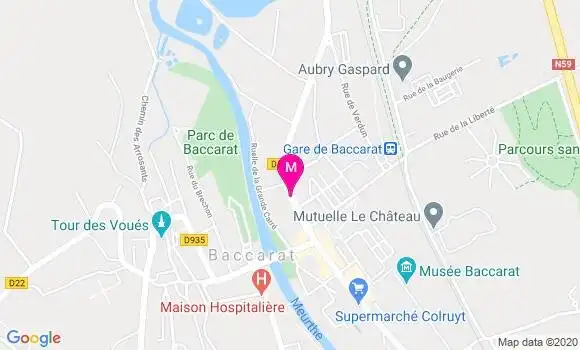 Localisation Dr Brigitte Werneburg Irion