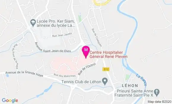 Localisation Dr Laure Preney