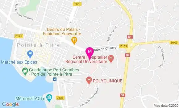 Localisation Dr Françoise Maire