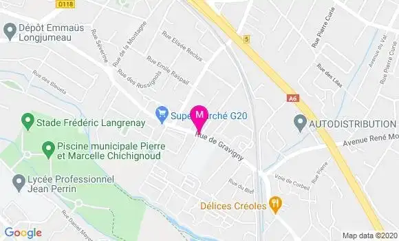 Localisation Dr Dorothée Lecocq