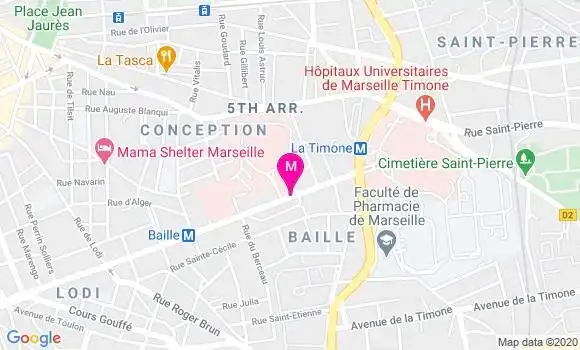 Localisation Dr Sophie Simon
