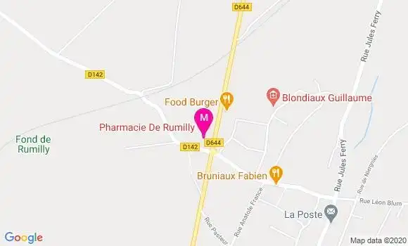 Localisation Dr olivier Caux