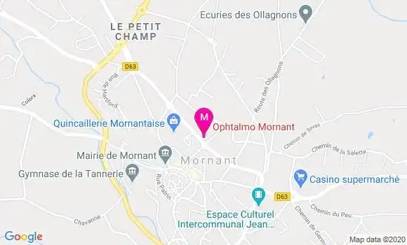 Localisation Dr Michel Tissot