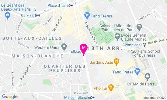 Localisation Dr Jean Charles Saden