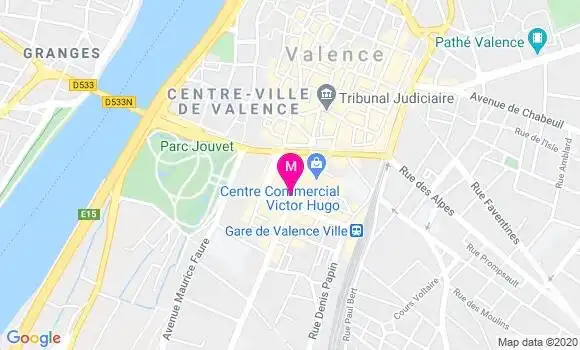 Localisation Dr Alexandre Brun