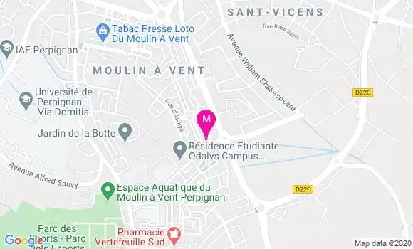 Localisation Dr Anne Tribout