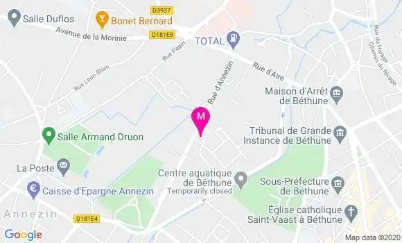 Localisation Dr Nicolas Surga