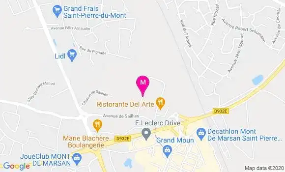 Localisation Dr Jean Pierre Bouchet