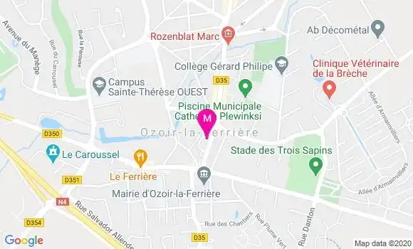 Localisation Dr Philippe Zeitoun
