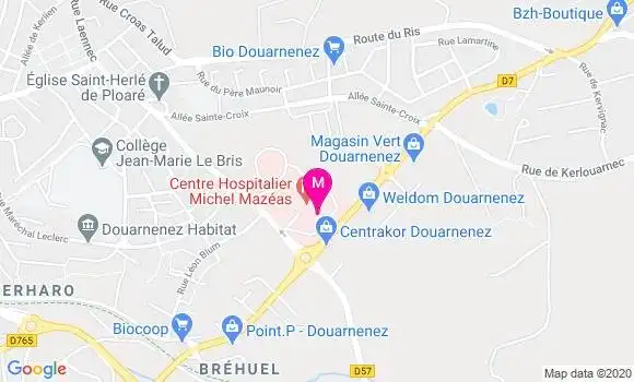 Localisation Dr Marie Luce Fleury Crouigneau