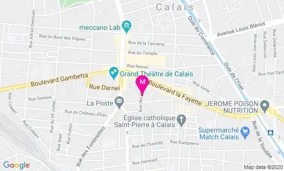 Localisation Dr Florence Barrey