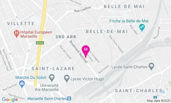 Localisation Dr Alain Nouvel