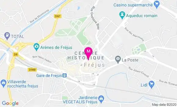 Localisation Dr Fabienne Guislain