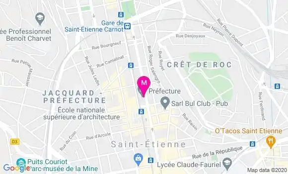 Localisation Dr Nadine Bellus