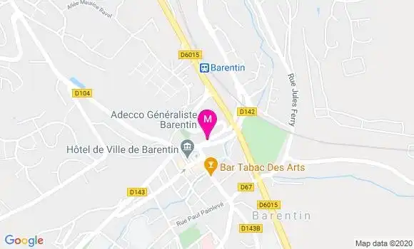 Localisation Dr Jocelyne Rabetaliana