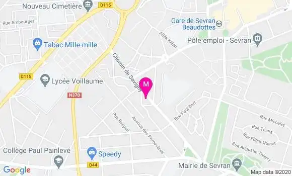 Localisation Dr Arnaud Dray