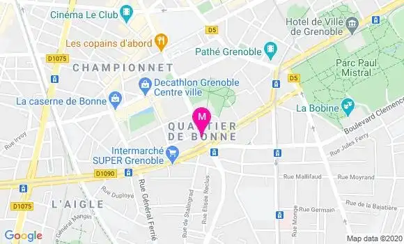 Localisation Dr Nader Robin