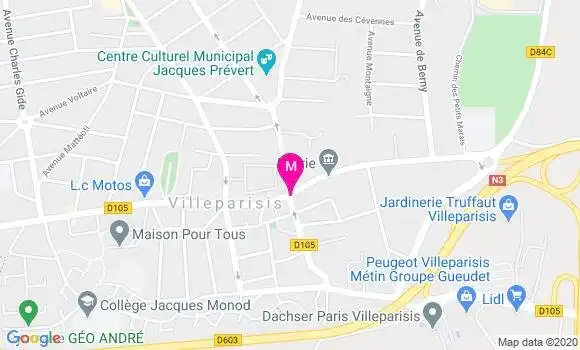 Localisation Dr Mohammed Hadj Allal