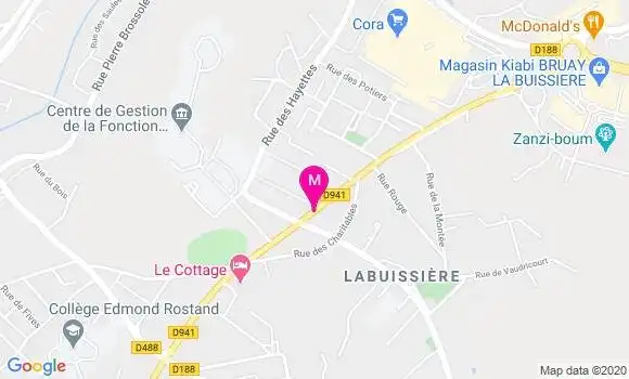 Localisation Dr Patrick Stichelbout