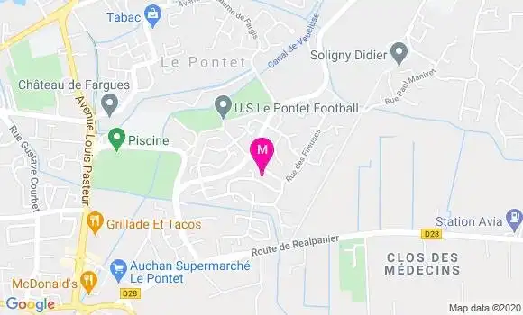 Localisation Dr Serge Fages