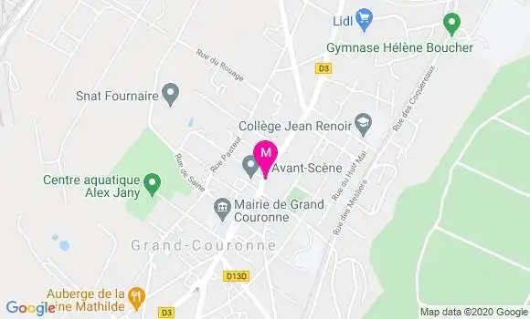 Localisation Dr Sophie Bonnave