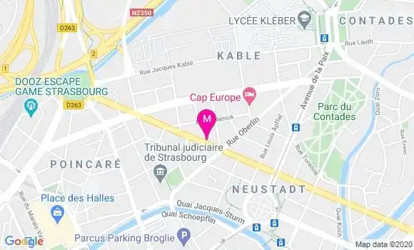 Localisation Dr Sonia Dettinger