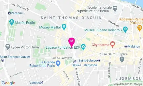 Localisation Dr Brigitte Sanson Kermarrec