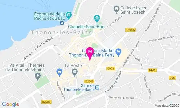 Localisation Dr Michel Labergerie