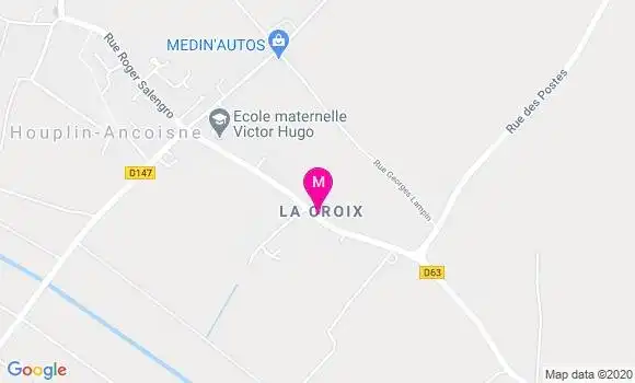 Localisation Dr Philippe Hiriart