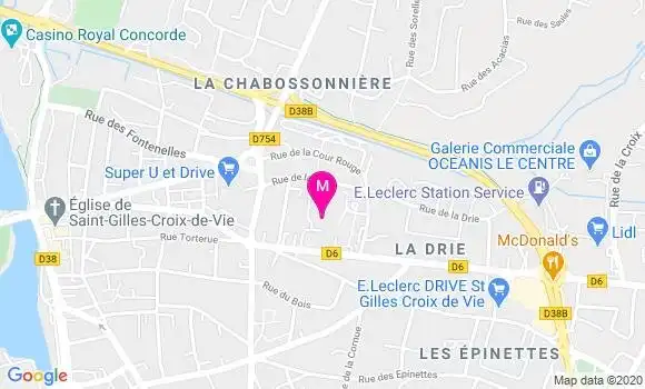 Localisation Dr Mathilde Garreau