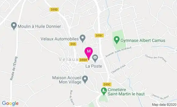 Localisation Dr Sarah Cahour
