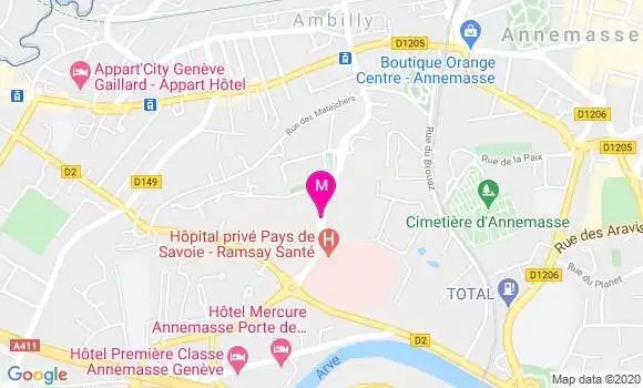 Localisation Dr Pascal Py