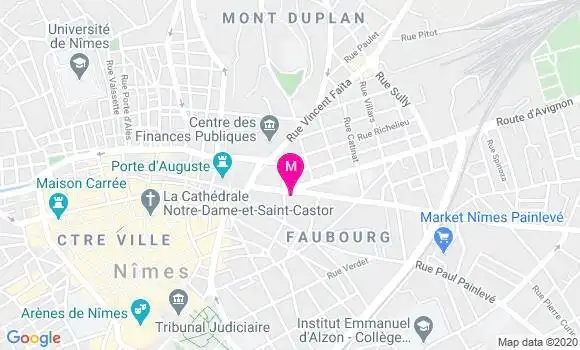 Localisation Dr Vincent Chaume