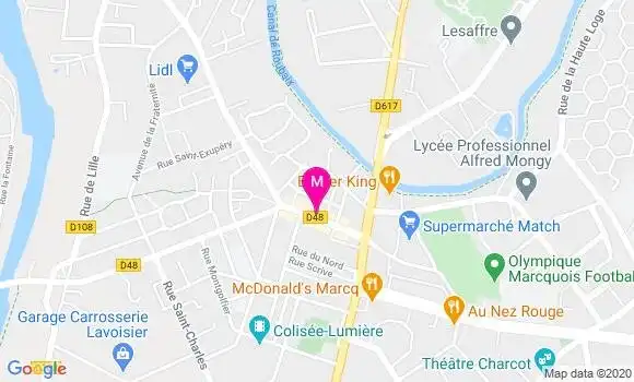 Localisation Dr Daniel Behague