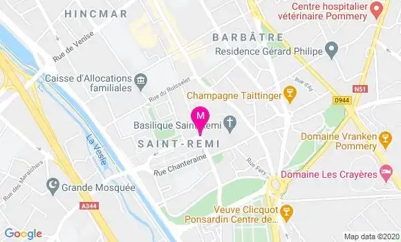Localisation Dr Roger Thiernesse