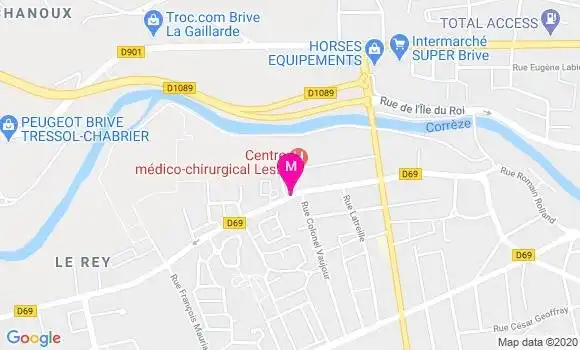 Localisation Dr Eric Espaliat