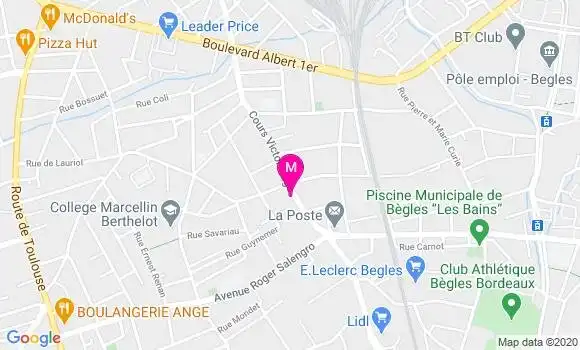 Localisation Dr Yvan Brossard