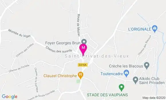 Localisation Dr Armelle Metais