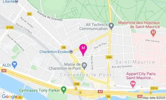 Localisation Dr Christine Magnier Sinclair