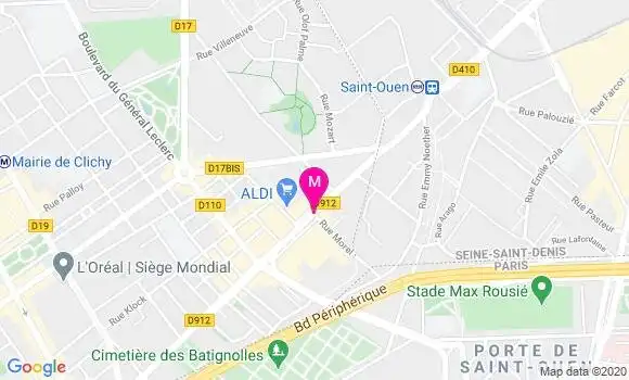 Localisation Dr Agnès Nouvian