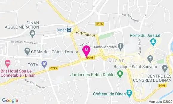 Localisation Dr Jean Jacques Baudhuin