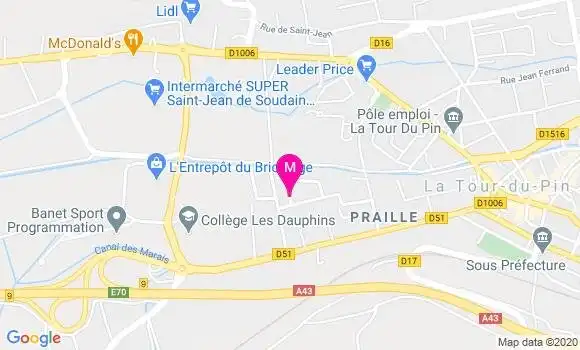 Localisation Dr Nicolas Prince