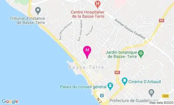 Localisation Dr Gaston Calmet