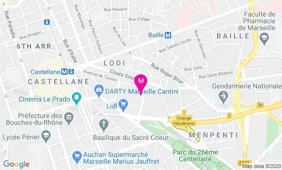 Localisation Dr Remi Meric