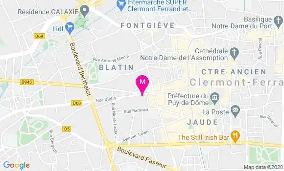 Localisation Dr Jean Baptiste Deriot