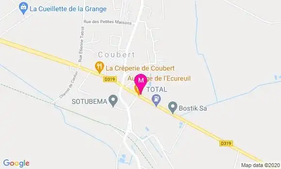 Localisation Dr Jean Paul Gervaisot