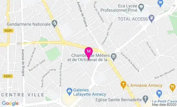 Localisation Dr Georges Gardet
